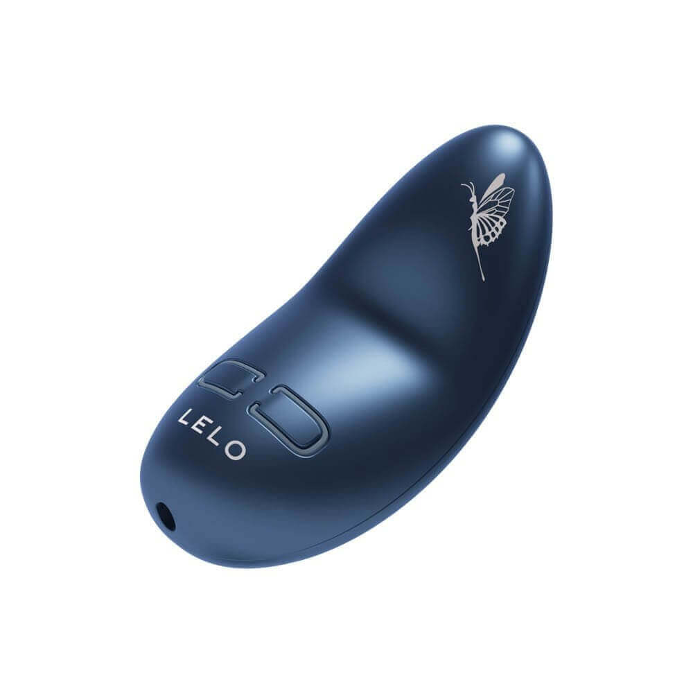 Elegant Lelo Nea™ 3 vibrator in alien blue with compact, discreet design and 10 powerful vibration settings.