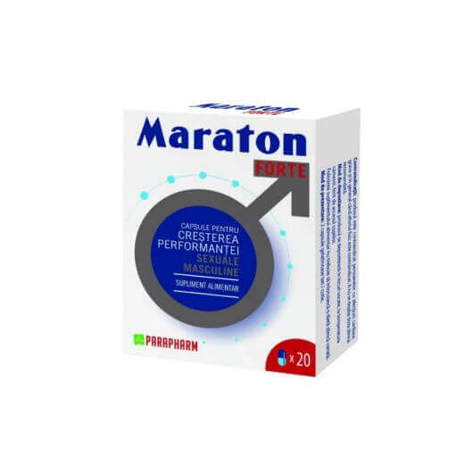 MARATON FORTE 20 Capsules by Parapharm for enhancing male sexual performance