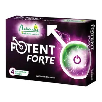 Potent Forte - 4 Tablets | Natural Support for Vitality and Performance