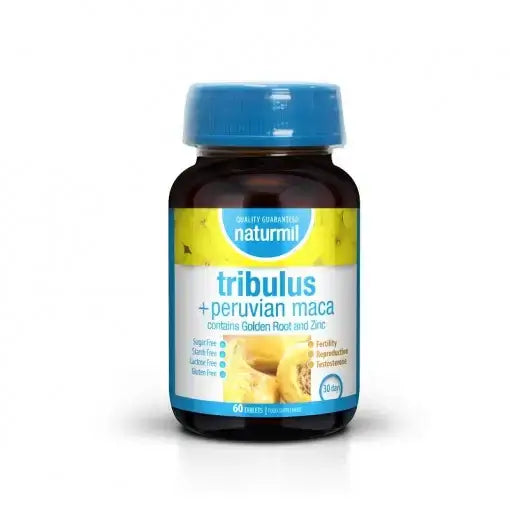 Tribulus + Peruvian Maca - 60 Tablets | Natural Support for Vitality