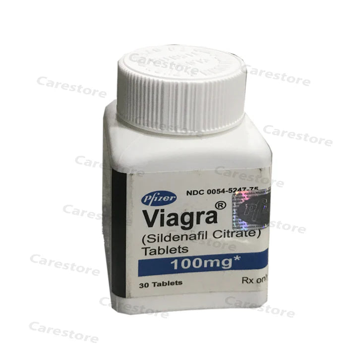 Viagra 100 mg - Sildenafil for Men's Vitality | 30 Capsules